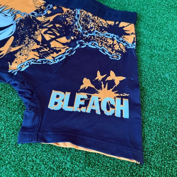 Bleach Men's Boxer Briefs Ichigo Splatter All Over Print Underwear Size S NEW - Picture 3 of 11